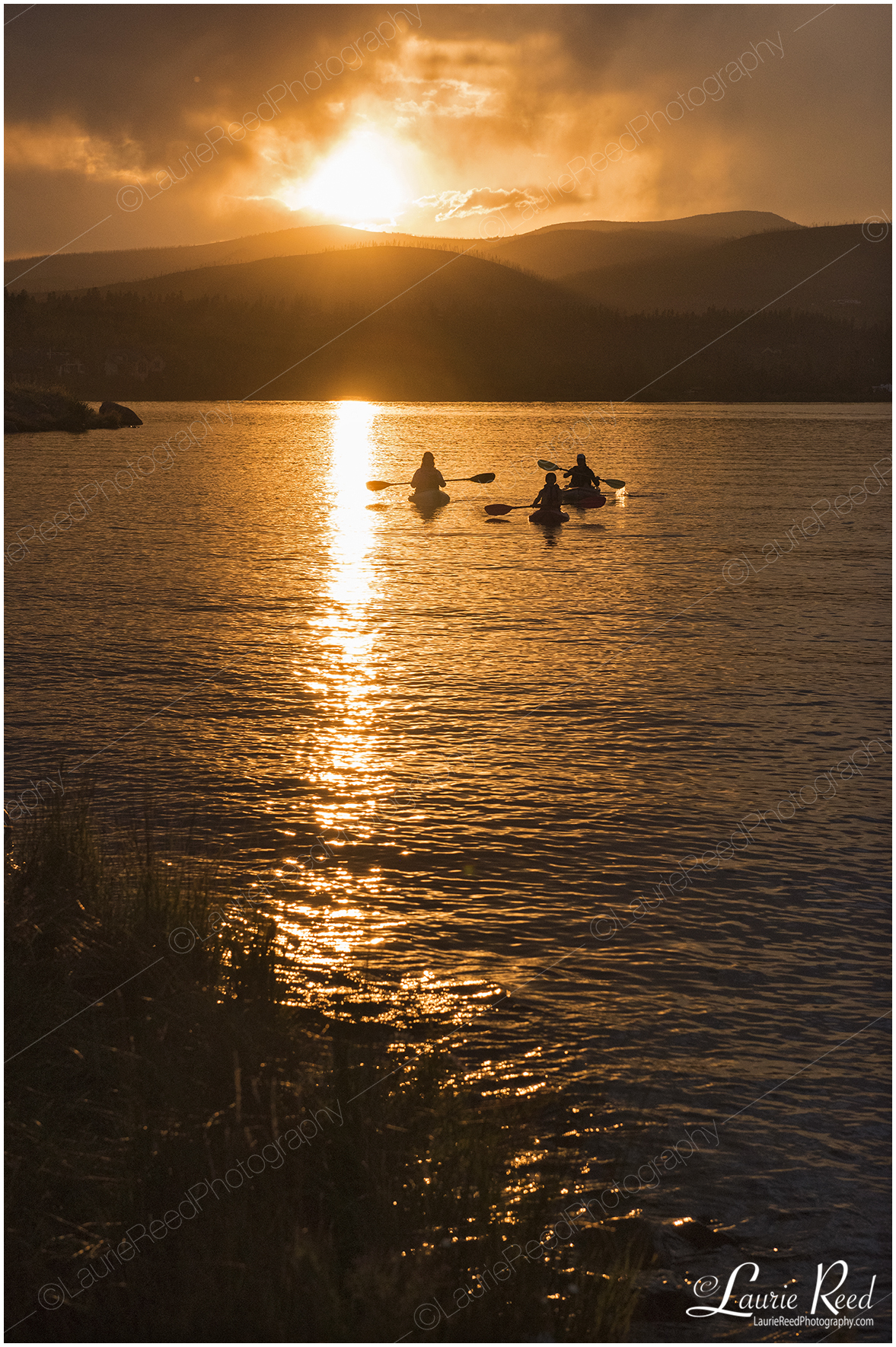 Kayak Silhouette-2477 © Laurie Reed Photography