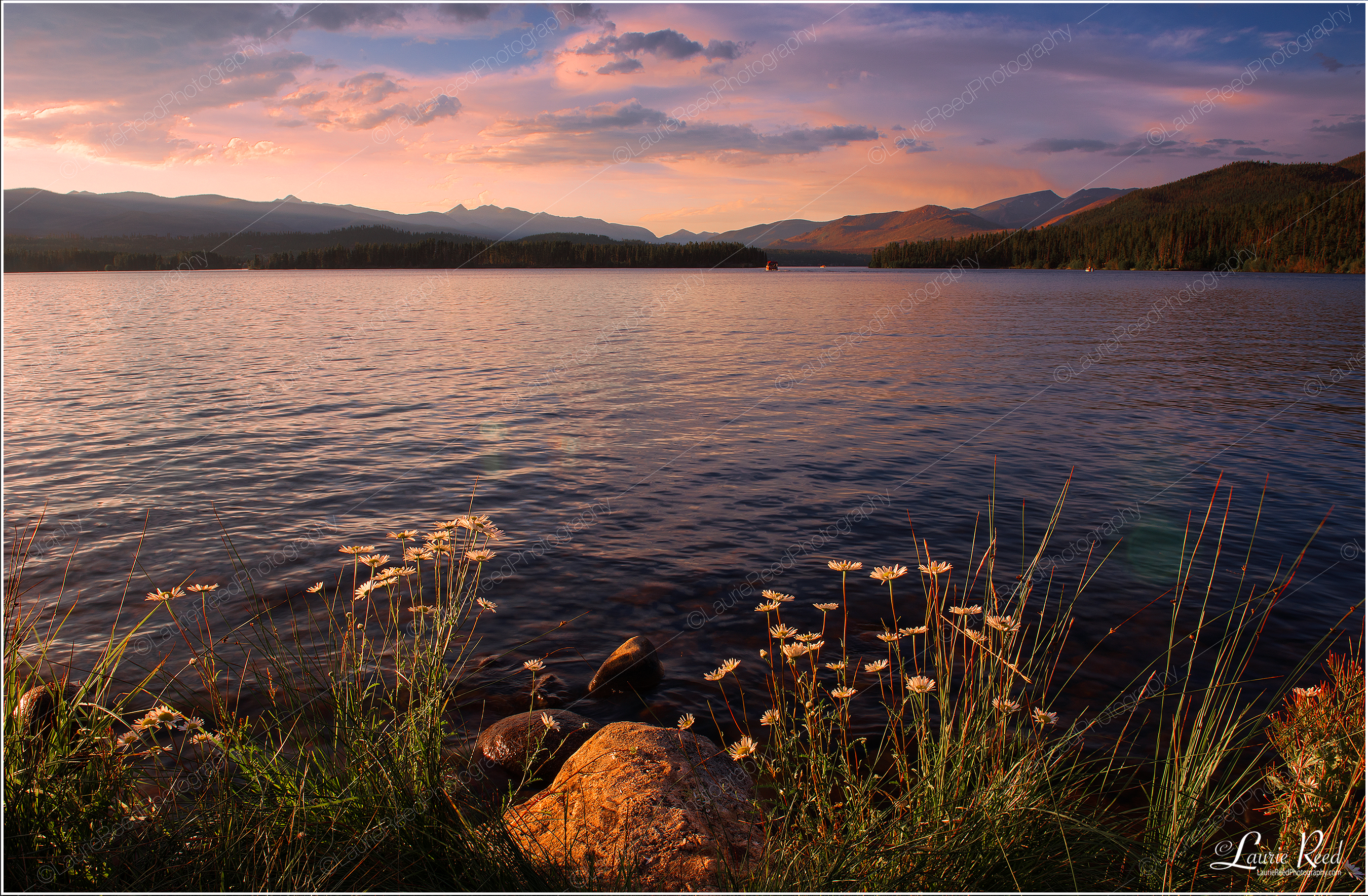ShadowMountainReservoir-Sunset-DSC_3314-Crop © Laurie Reed Photography